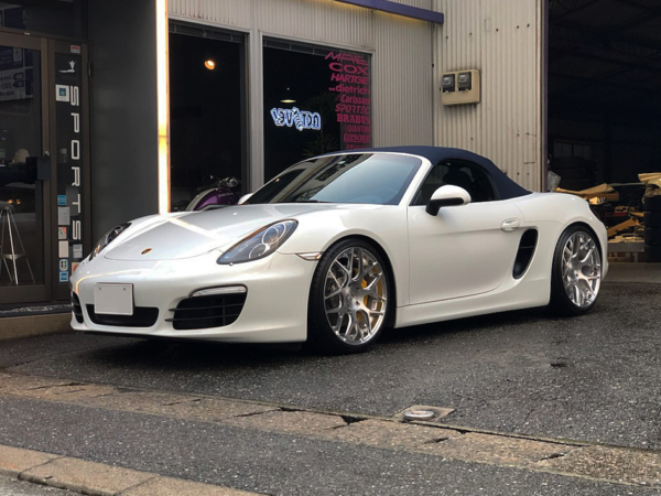 PORSCHE 981BOXSTER S × AvantGarde Wheelの画像